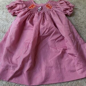 Florida State university Seminoles smocked dress